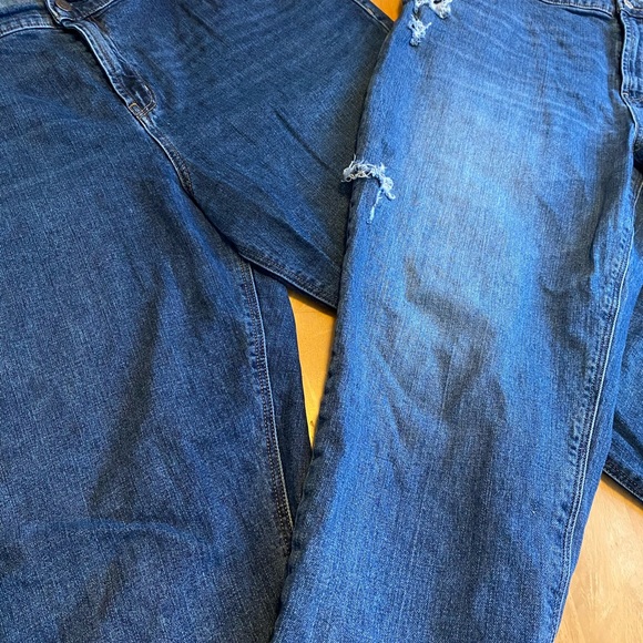 2-pair Old Navy size 18 boyfriend jeans - Picture 14 of 16